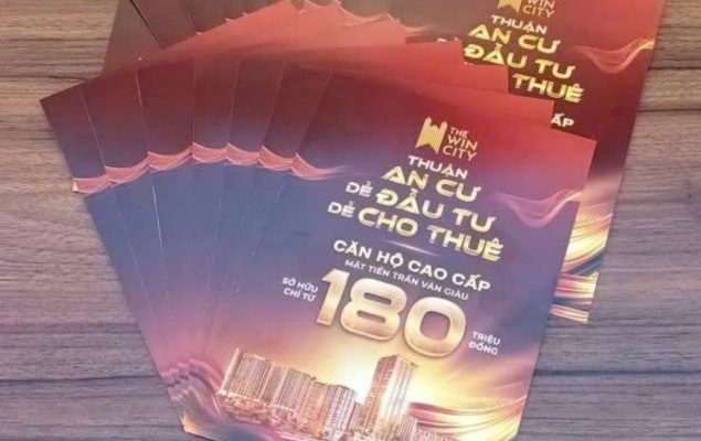 10.000 tờ rơi dự án The Win City được triển khai thần tốc