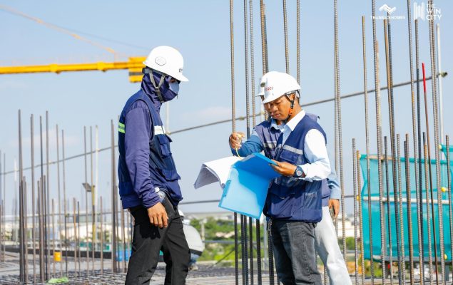 Khâu giám sát thi công đạt tiêu chuẩn cao tại The Win City