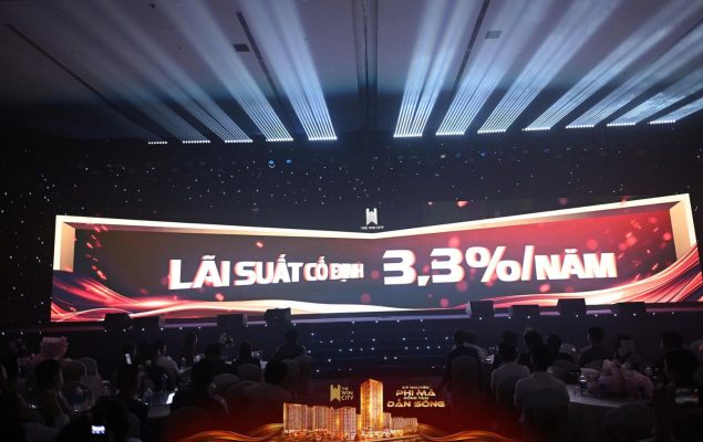 Lãi suất vay cố định 3.3% trong 24 tháng đầu tiên