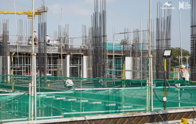 Tiến độ thi công nhanh chóng của nhà thầu Central