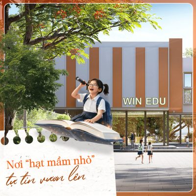 Môi trường giáo dục hiện đại tại hệ thống trường học Win Edu nội khu