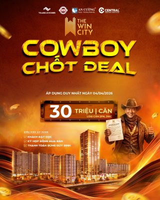 Chính sách ưu đãi sự kiện ngày 04/04 tại dự án The Win City