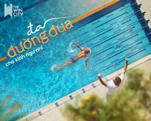 Đường bơi dài 50m chuẩn Olympic tại phân khu Victory Height