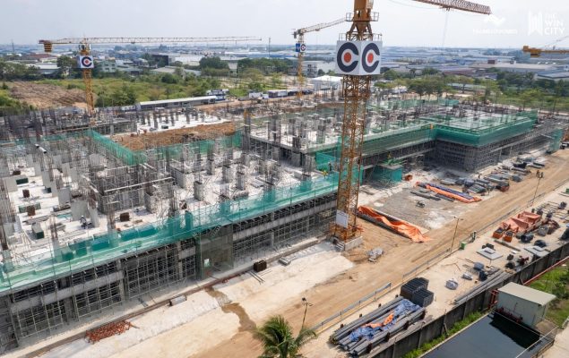 Quang cảnh từ trên cao dự án The Win City tháng 04/2026