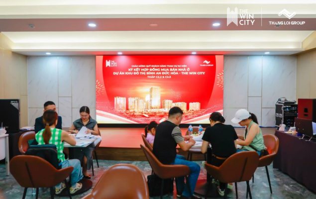 Sức hút thanh khoản mạnh mẽ tại đại đô thị The Win City