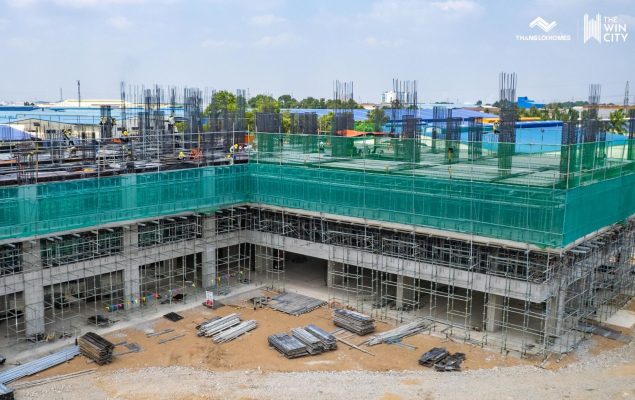 Tiến độ thực tế dự án The Win City ngày càng hoàn thiện trước kỳ nghỉ lễ