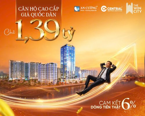 Phối cảnh dự án The Win City giảm áp lực tài chính cho khách hàng