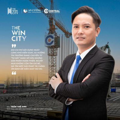 Ông Trần Thế Anh - Phó Tổng Giám đốc Kinh doanh & Tiếp thị Thắng Lợi Homes