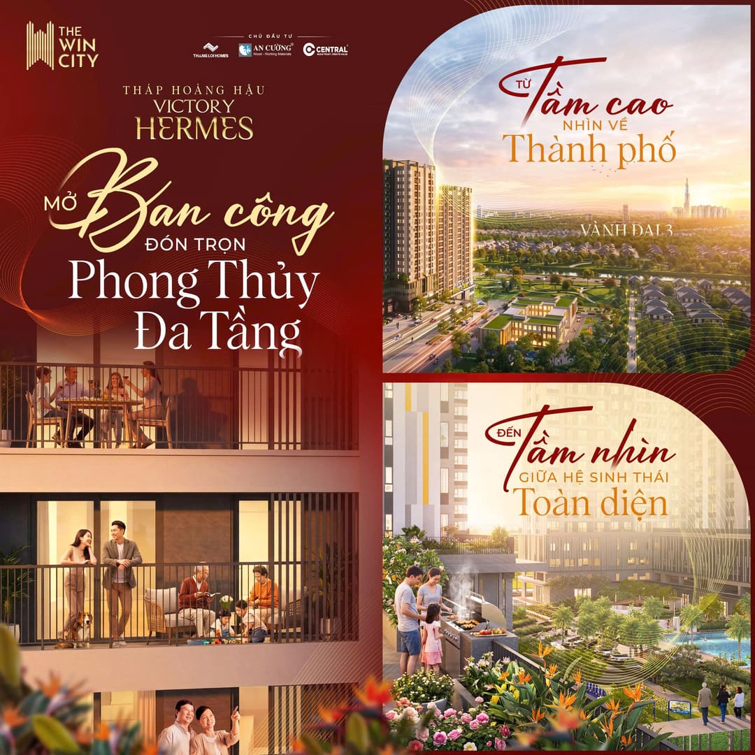 Căn hộ Victory Hermes The Win City đón trọn phong thủy đa tầng