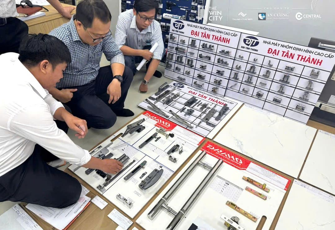 Hệ thống vật liệu MEP và các cấu kiện hoàn thiện nội thất căn hộ cao cấp