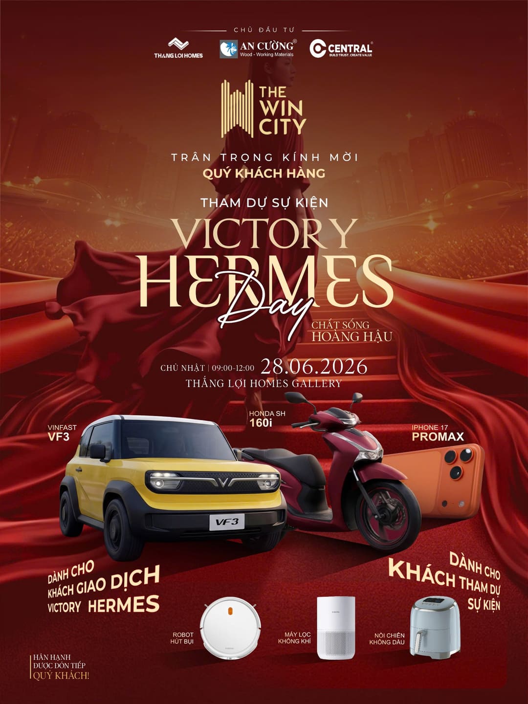 Sự kiện Victory Hermes Day dự án căn hộ cao cấp The Win City