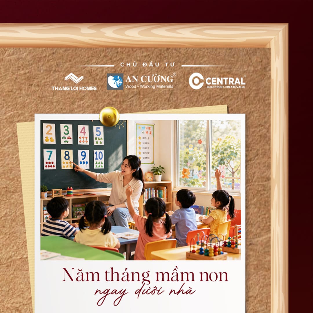 Không gian trường mầm non Harmony ngập tràn ánh sáng tự nhiên cho sự phát triển của bé