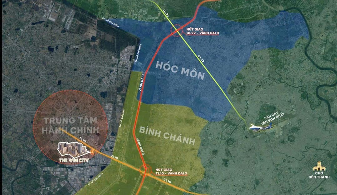 Bản đồ vị trí chiến lược nút giao Mỹ Yên liên kết vùng