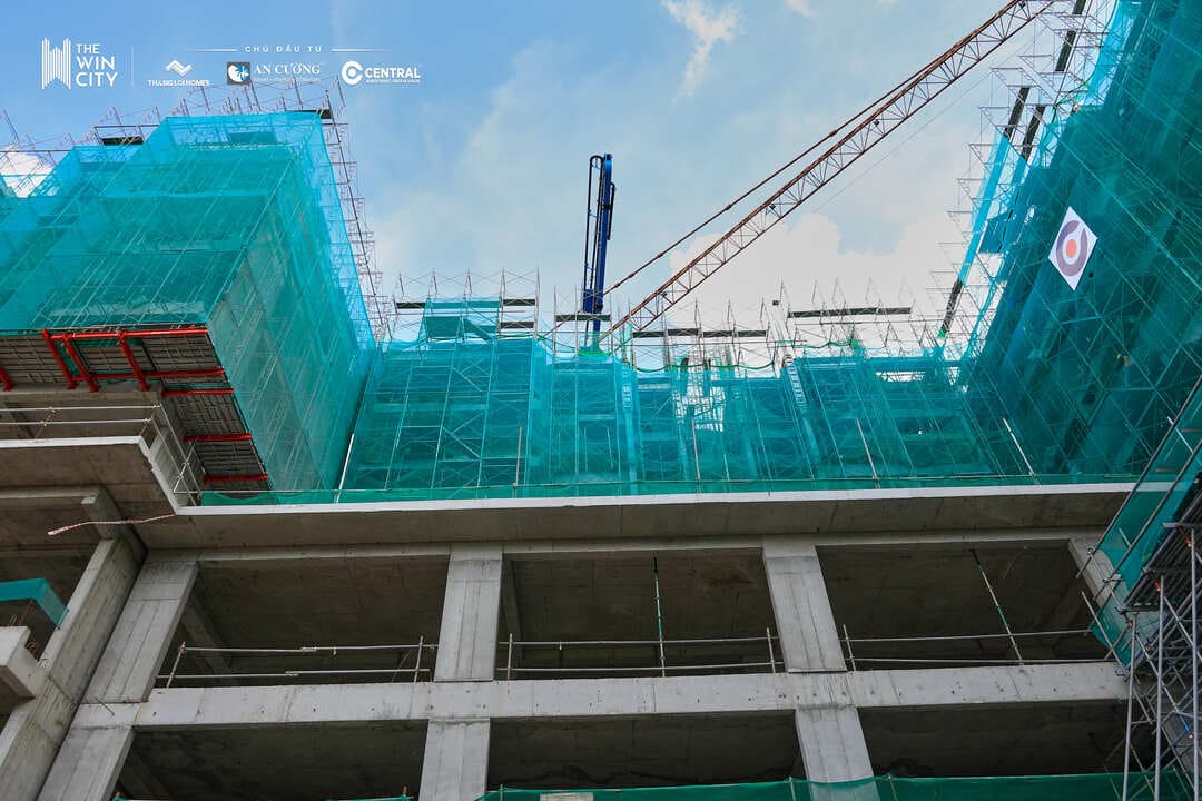 Cơ hội đầu tư sinh lời vượt trội nhờ tiến độ thi công The Win City ổn định