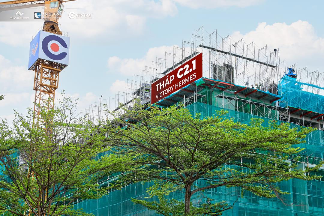 Tiến độ tháp Victory Hermes C2.1 thuộc dự án căn hộ The Win City