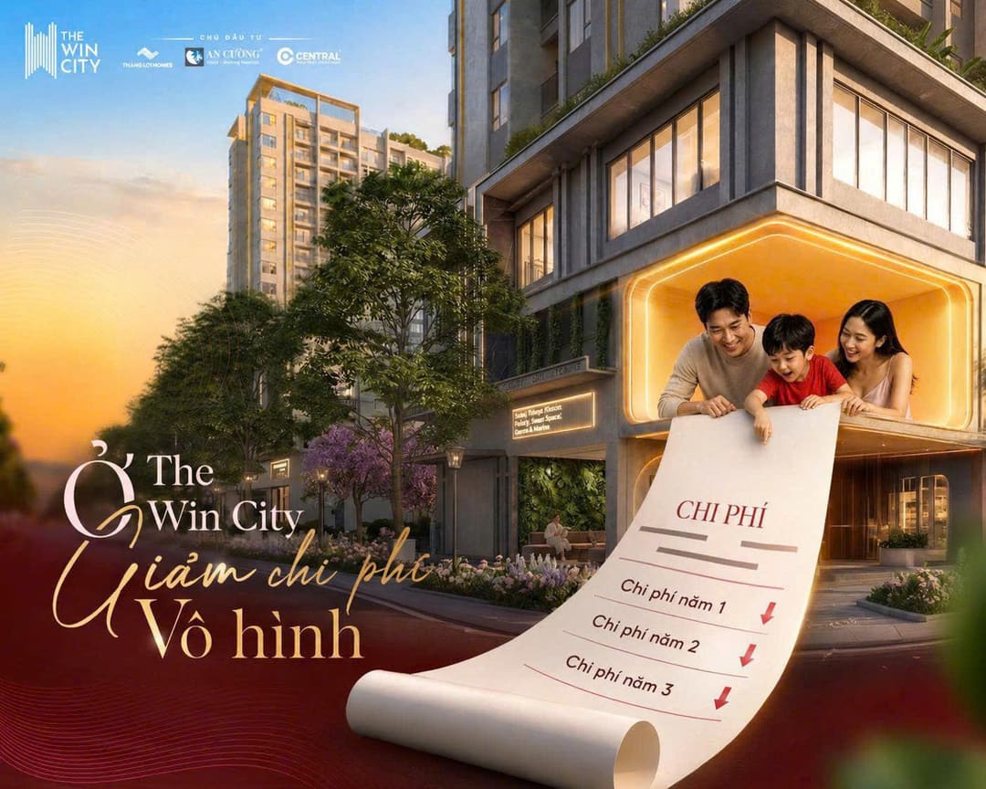 Giải pháp giảm chi phí vô hình khi sống tại không gian tích hợp tiện ích The Win City