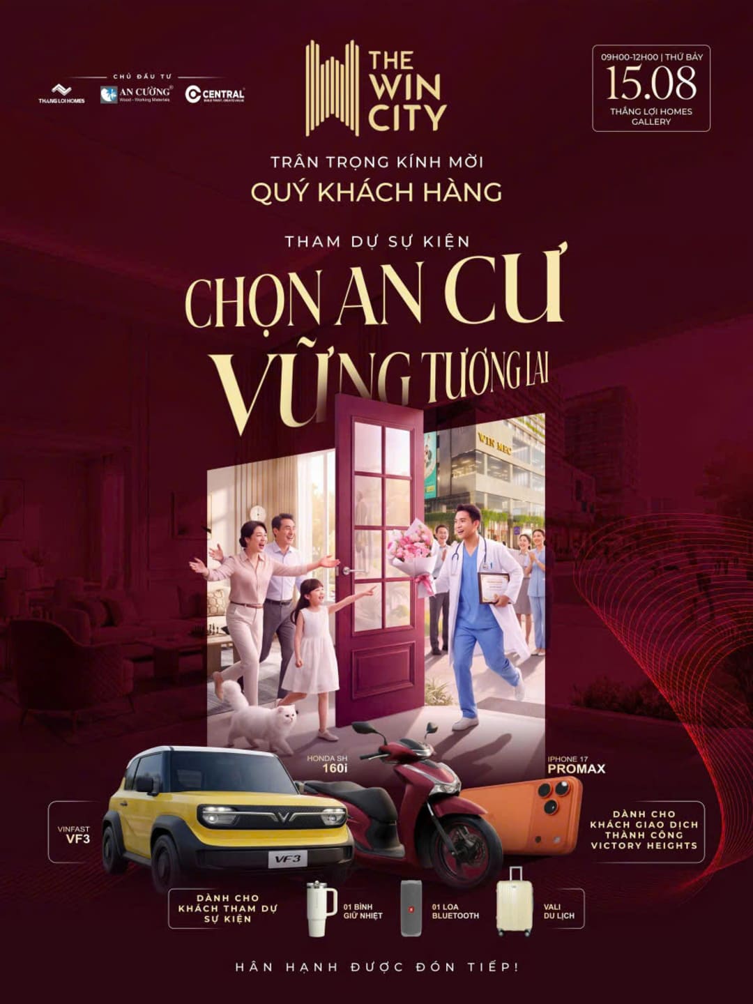 Sự kiện The Win City ngày 15/08/2026