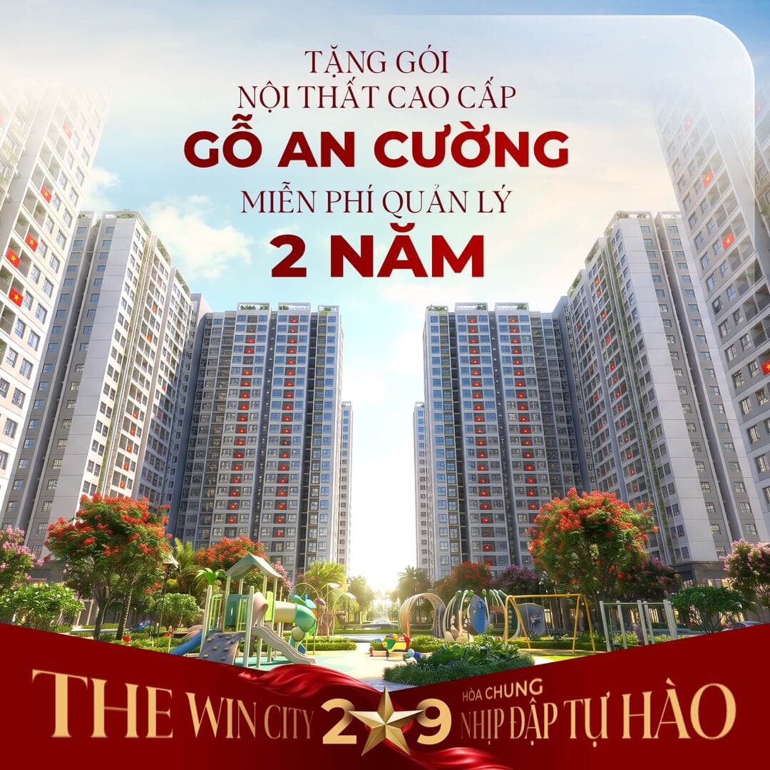 Không gian nội thất bàn giao cao cấp chuẩn Gỗ An Cường tại The Win City