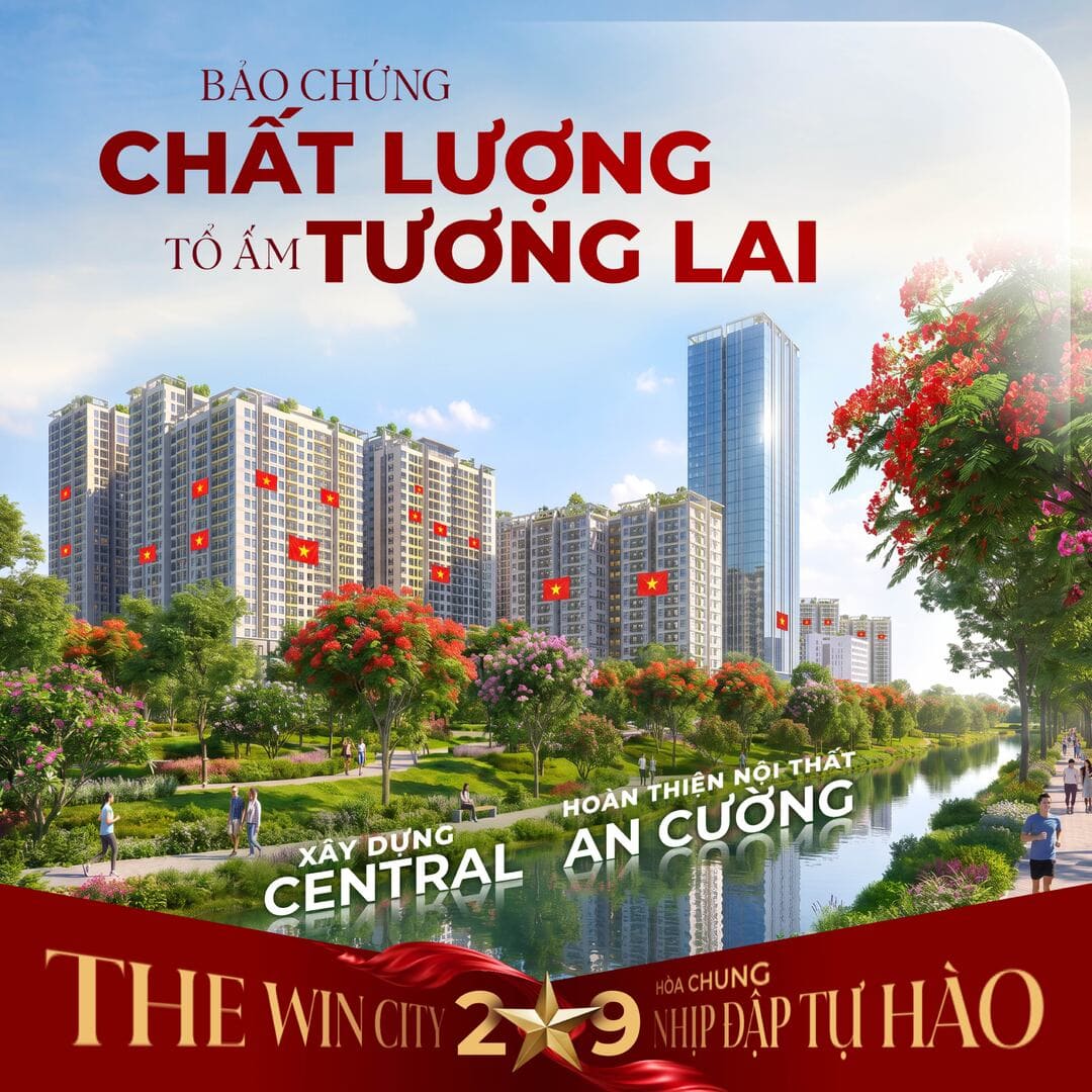 Hệ thống tiện ích nội khu đẳng cấp tại dự án The Win City
