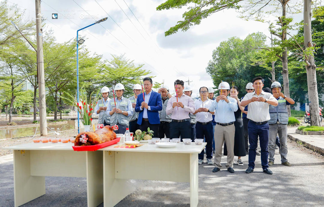 Thi công tuyến đường giao thông nội khu tại dự án The Win City