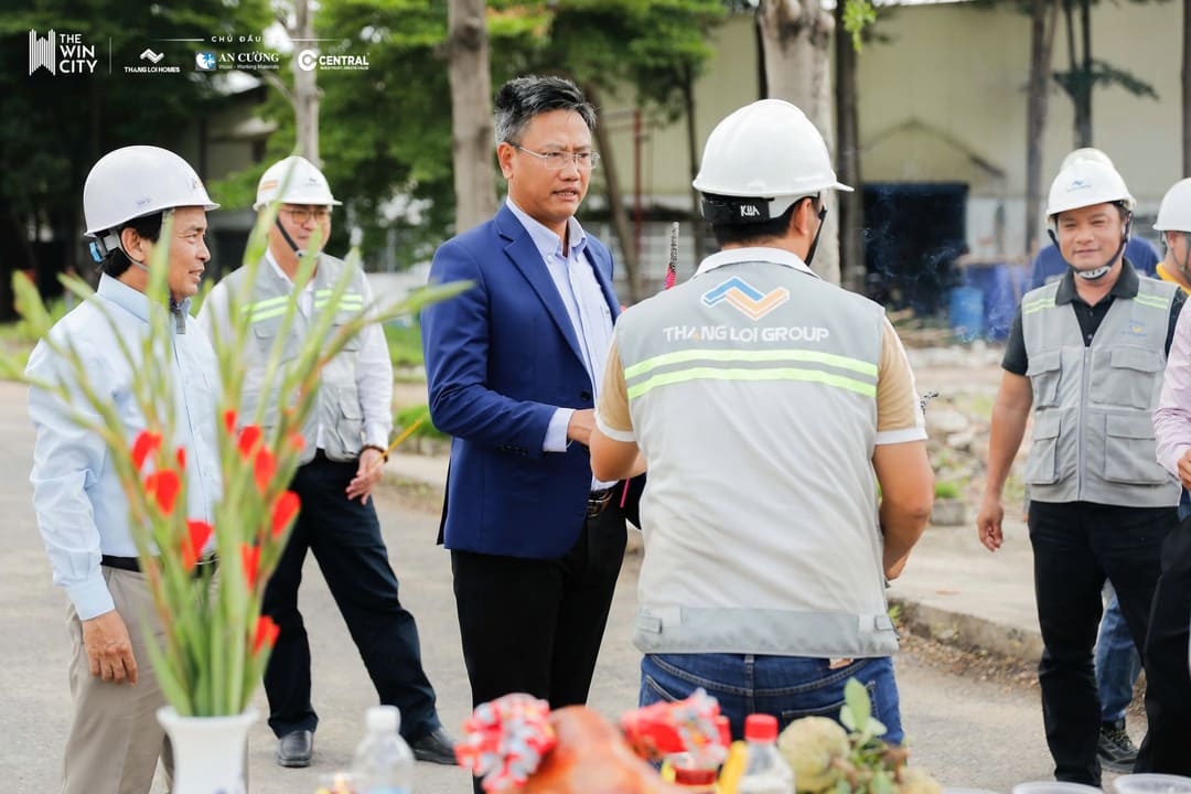 Thi công mạng lưới điện ngầm và viễn thông tại dự án The Win City