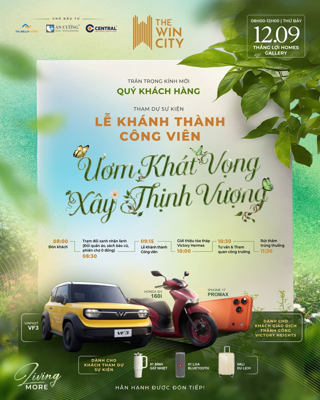Lễ khánh thành công viên The Win City với chủ đề Ươm Khát Vọng Xây Thịnh Vượng
