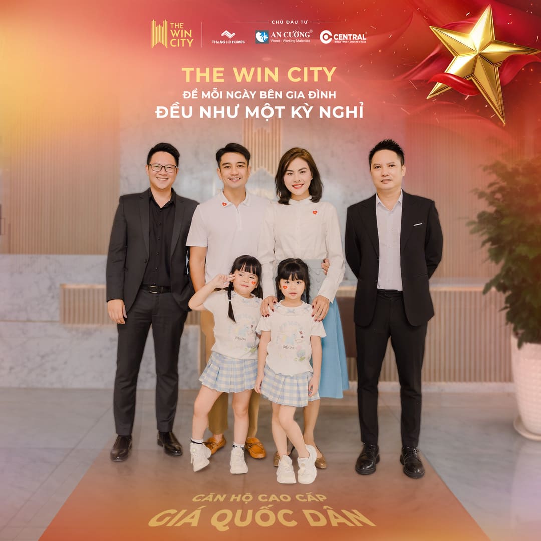 Không gian sống tiện nghi và hiện đại tại căn hộ The Win City cùng gia đình diễn viên Vân Trang