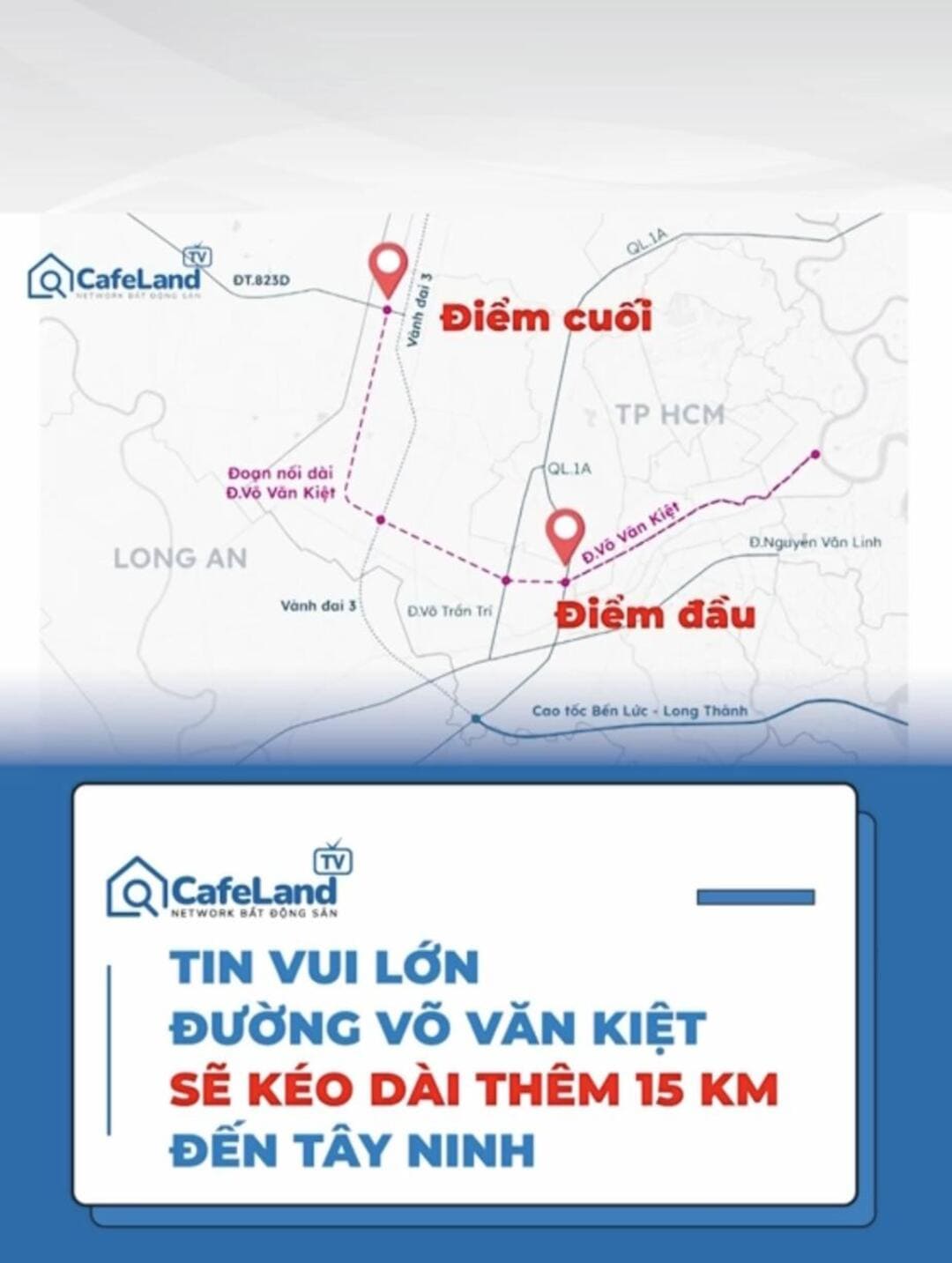 Phối cảnh kết nối giao thông hạ tầng khu Tây TP.HCM qua tuyến Võ Văn Kiệt nối dài